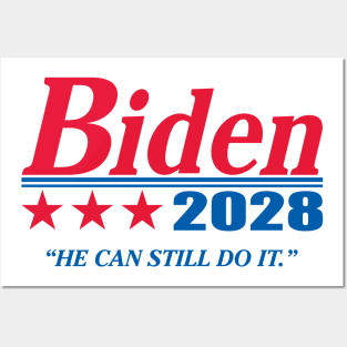 Biden 2028 Posters and Art